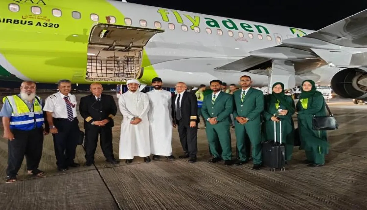 تدشين أولى رحلات "طيران عدن" بين عدن وعمّان لتعزيز الربط الجوي الإقليمي