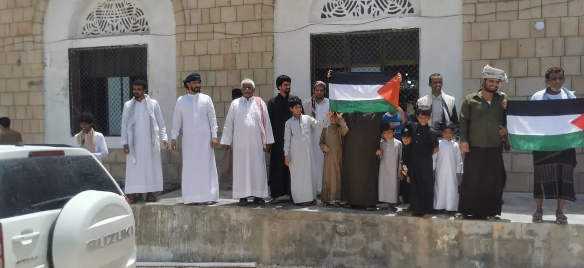 المهرة... وقفة تضامنية في حوف تنديداً بالانتهاكات الإسرائيلية ضد الأقصى والأسرى