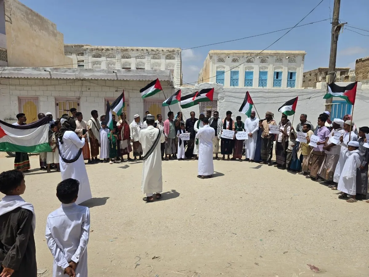 بدعوة من اللجنة الأهلية.. وقفة تضامنية في الحامي دعماً للأسرى الفلسطينيين