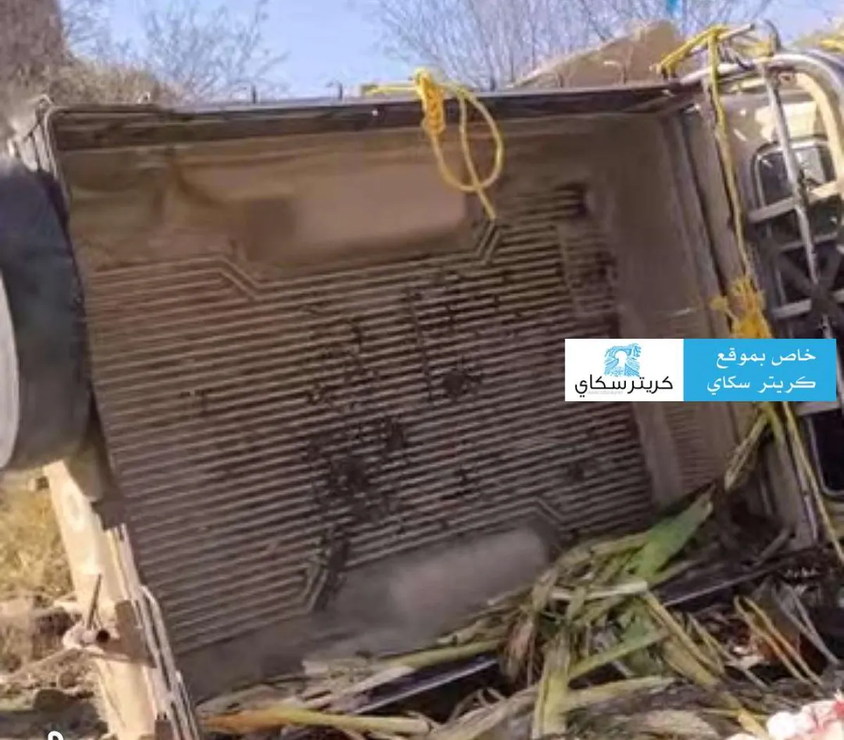 انقلاب شاص محمل بالقات في يافع صباح اليوم