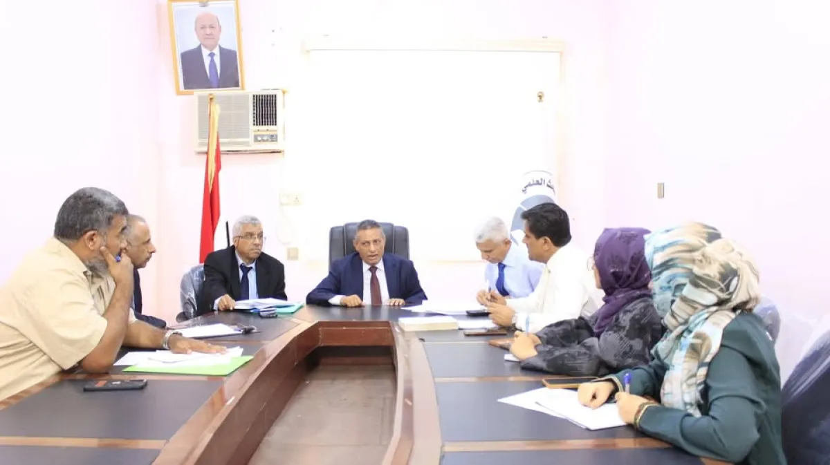 الوزير أمين نعمان يترأس اجتماعاً لمناقشة أطر إعداد اللائحة التنفيذية لقانون التعليم العالي