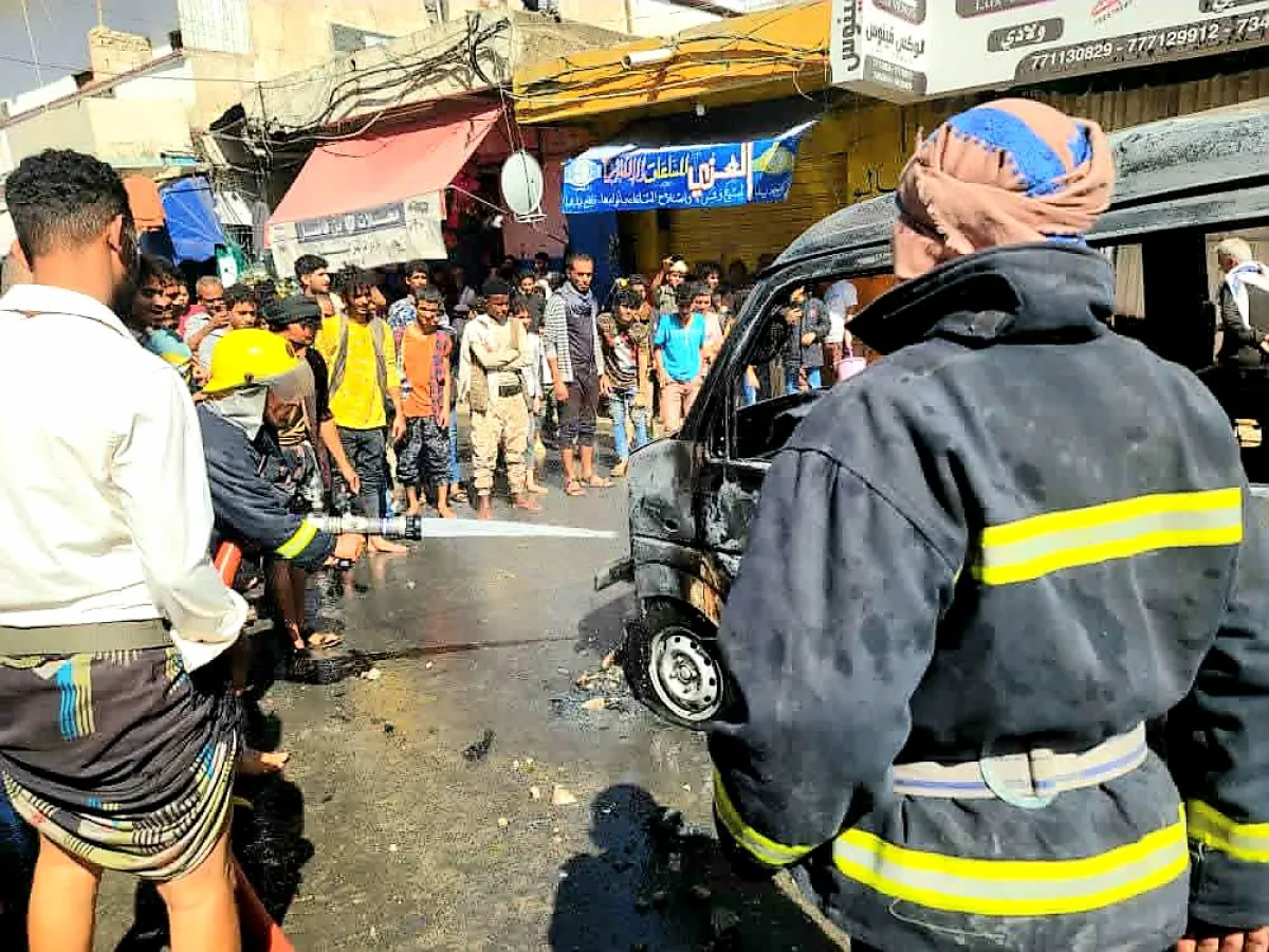 الدفاع المدني بتعز: وفاة 13 شخصاً في حوادث متفرقة منذ بداية 2026م