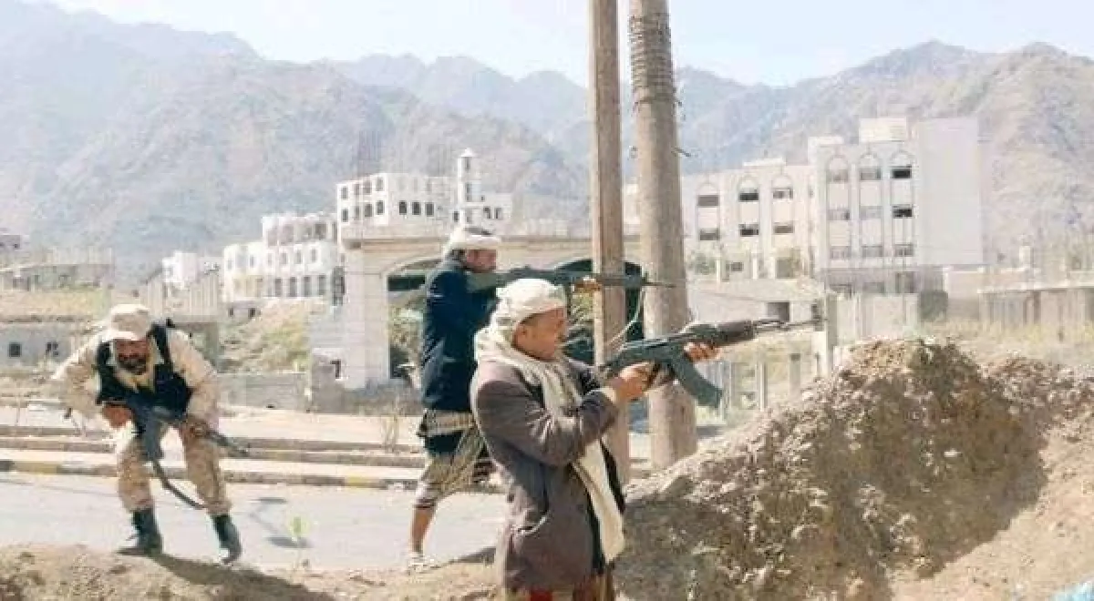 اندلاع إشتباكات بحضرموت وحالة قلق بين السكان
