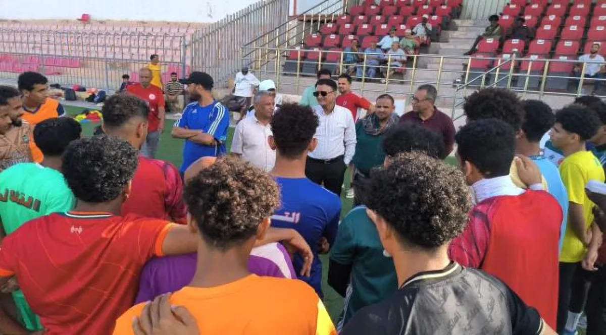وجدان الشاذلي يتابع تحضيرات "التلال" و"وحدة عدن" قبيل انطلاق كأس الجمهورية