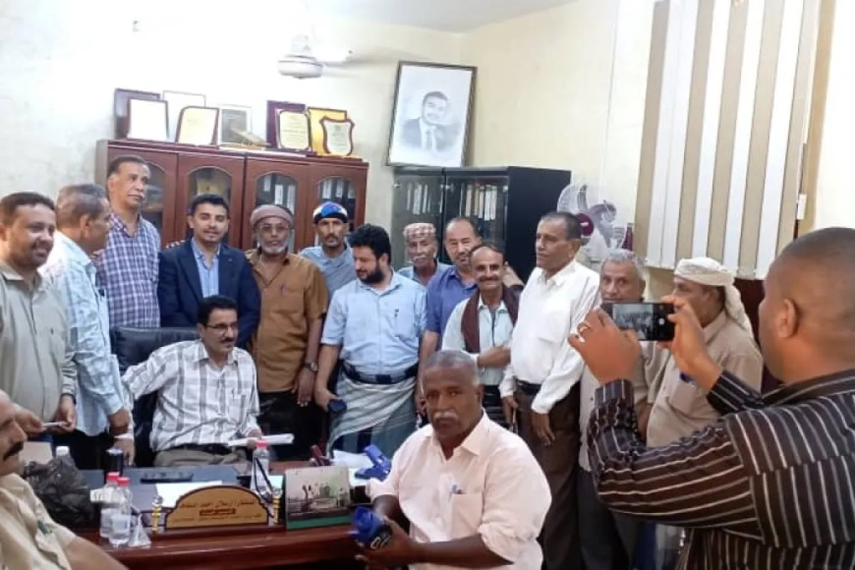 أرسلان السقاف يؤكد دعم النقابات العامة لمرافق الدولة بعدن لمساندة المحافظ في مسار الاستقرار والتنمية