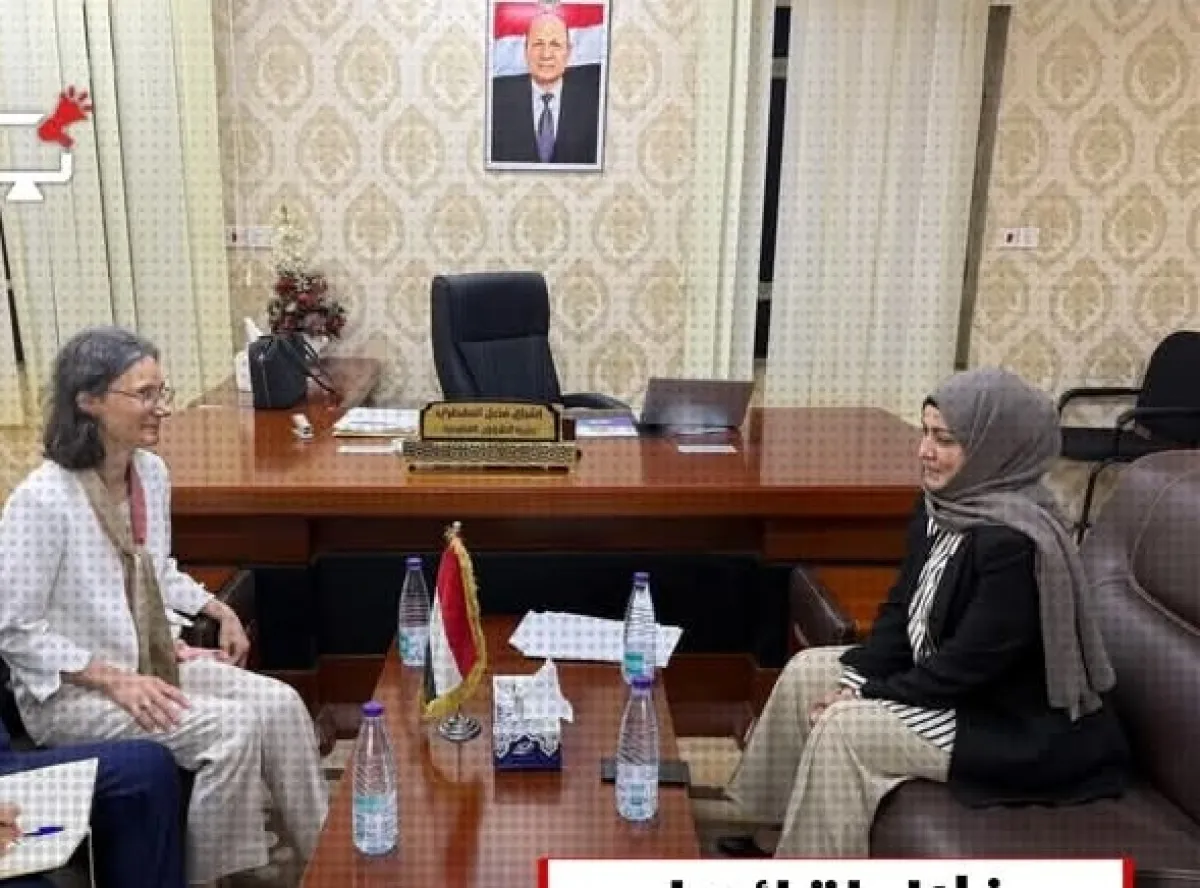 الوزيرة المقطري تبحث مع السفيرة الفرنسية تعزيز التعاون القانوني والمؤسسي