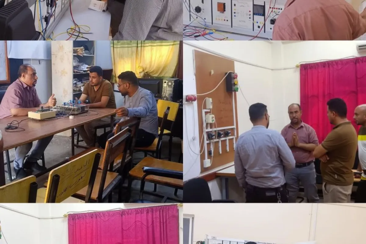تعزيزاً للشراكة بين القطاعين.. "أبراج الضياء" تُنفذ زيارة ميدانية للمعهد التقني الصناعي بالمعلا
