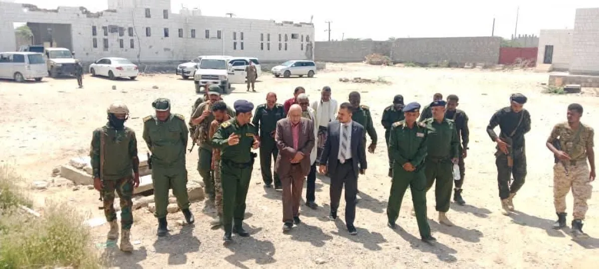 أبو مشعل يستقبل رئيس مصلحة التأهيل والاصلاح بوزارة الداخلية