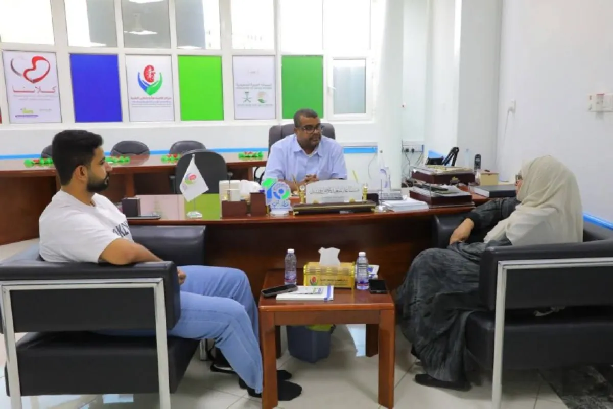 الدكتورة اشراق السباعي تزور مركز فاطمة بابطين الطبي بسيئون وتطلع على سير العمل وخدمات رعاية مرضى الفشل الكلوي