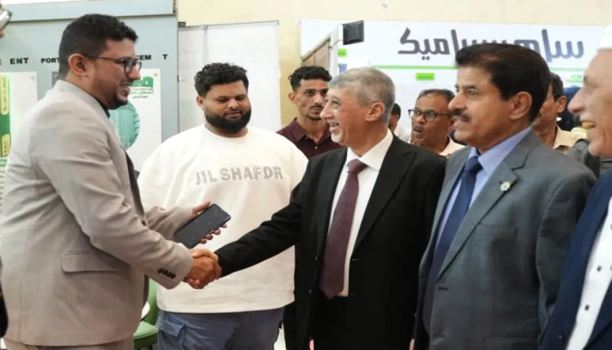 شركة صيرة للأسمنت تسجل حضوراً لافتاً في معرض عدن الثالث للإعمار والبناء