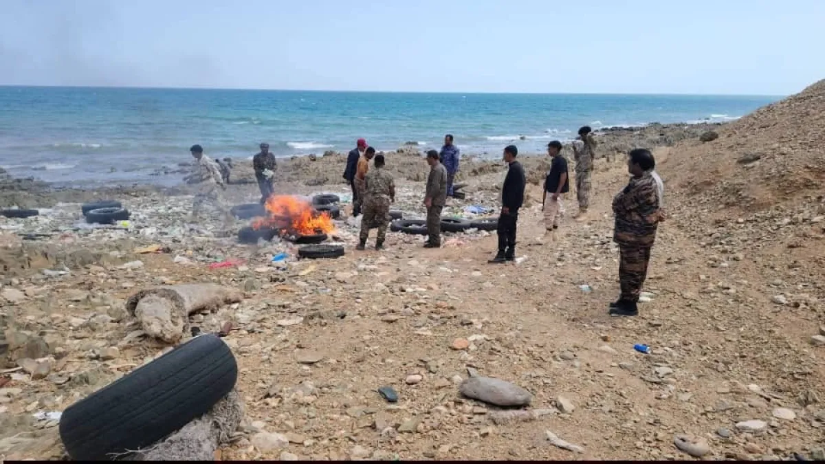 إتلاف أكثر من 26 كجم من الحشيش المخدر بسقطرى