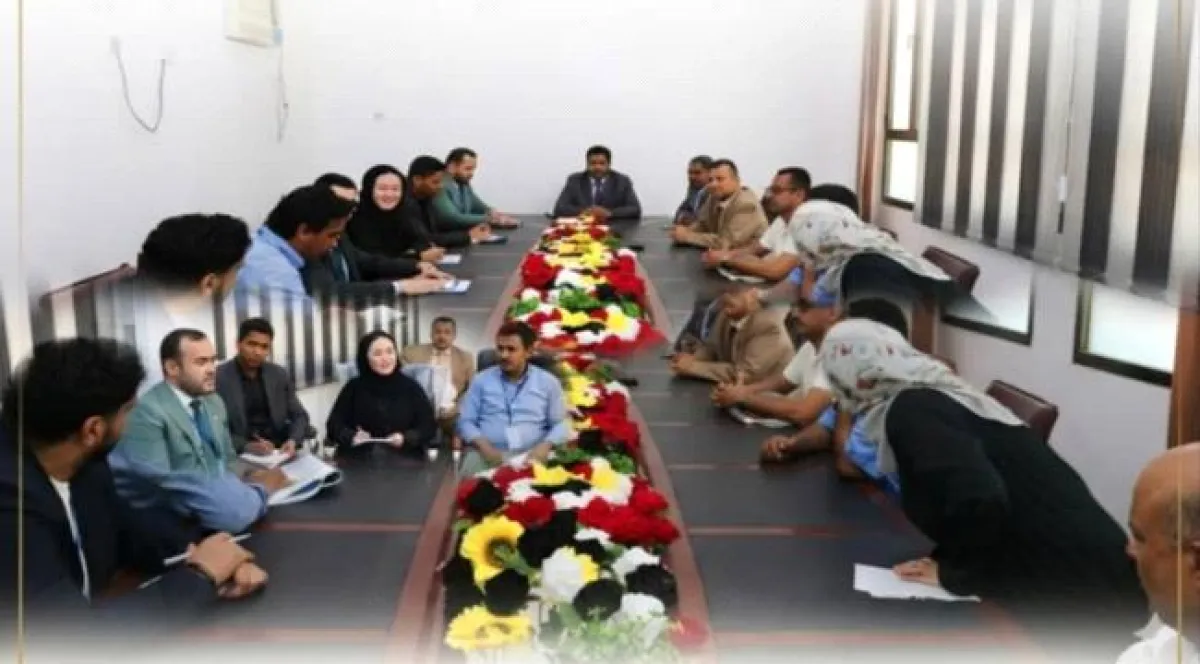 الوزير المهري يناقش مع المنظمة الدولية للهجرة مشاريع تدريبية في ثلاث محافظات