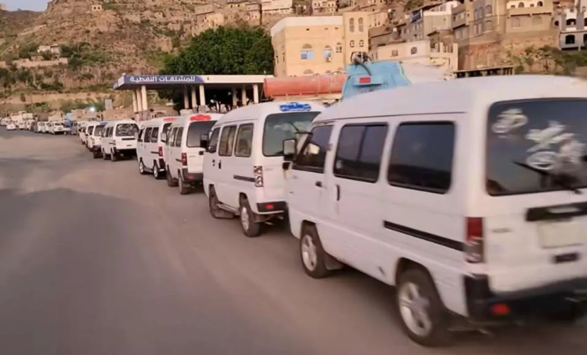 أزمة غاز تضرب تعز