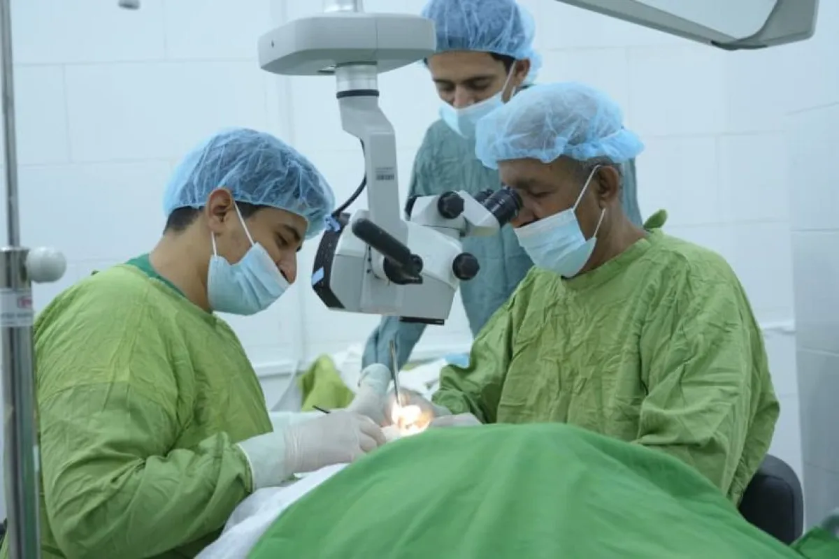 مستشفى طب العيون بمأرب يقدم 63 ألف خدمة مجانية خلال 6 اشهر بدعم مركز الملك سلمان للاغاثة