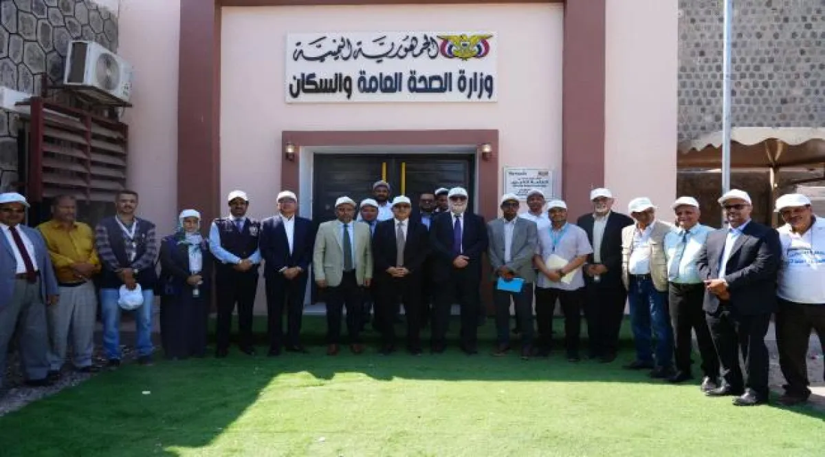عدن: وزير الصحة يدشن الجولة الأولى من النشاط الإيصالي التكاملي للتحصين