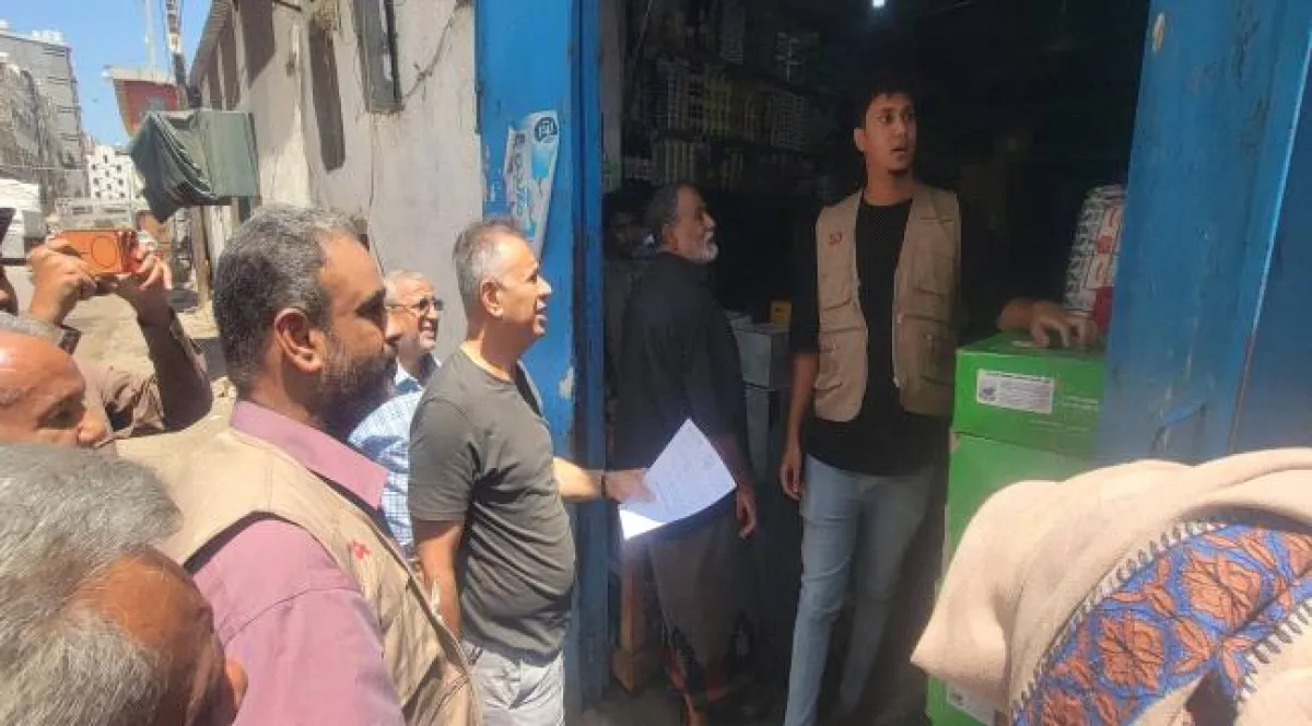 تدشين حملة واسعة لمراقبة الأسعار في مديرية المعلا
