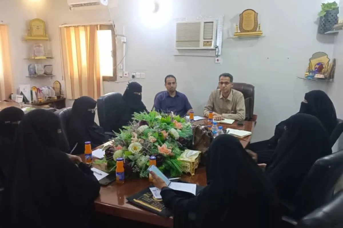 العمودي يطلع على أنشطة اتحاد نساء اليمن بساحل حضرموت ويؤكد دعم جهود تمكين المرأة