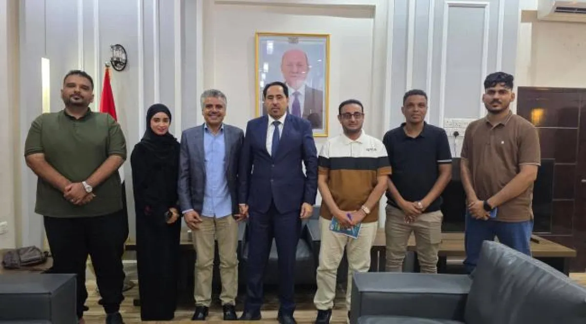 الوزير "البكري" يؤكد دعمه ومساندته لفرع اتحاد الإعلام الرياضي في عدن