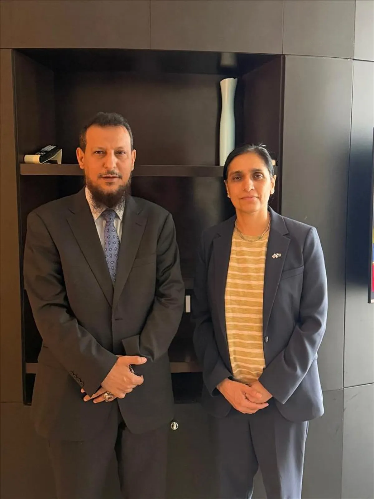 محافظ عدن يبحث مع السفيرة البريطانية تعزيز الأمن والخدمات في العاصمة