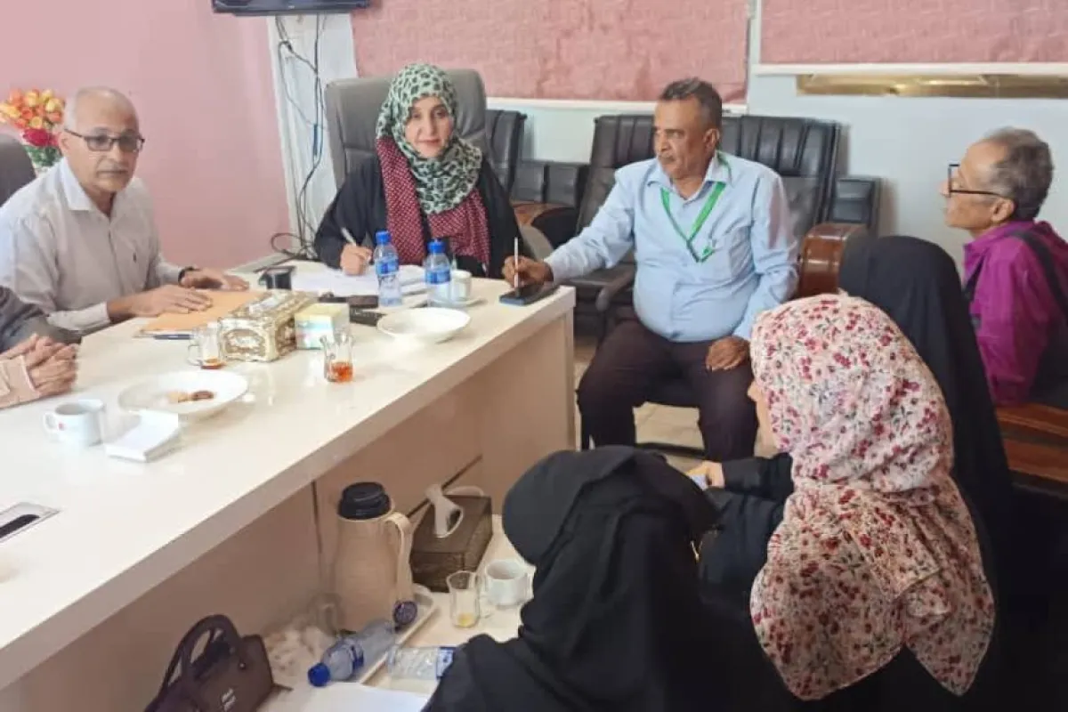 د/ سميرة المشجري تلتقي بمدراء مكاتب الثقافة بمديريات العاصمة عدن