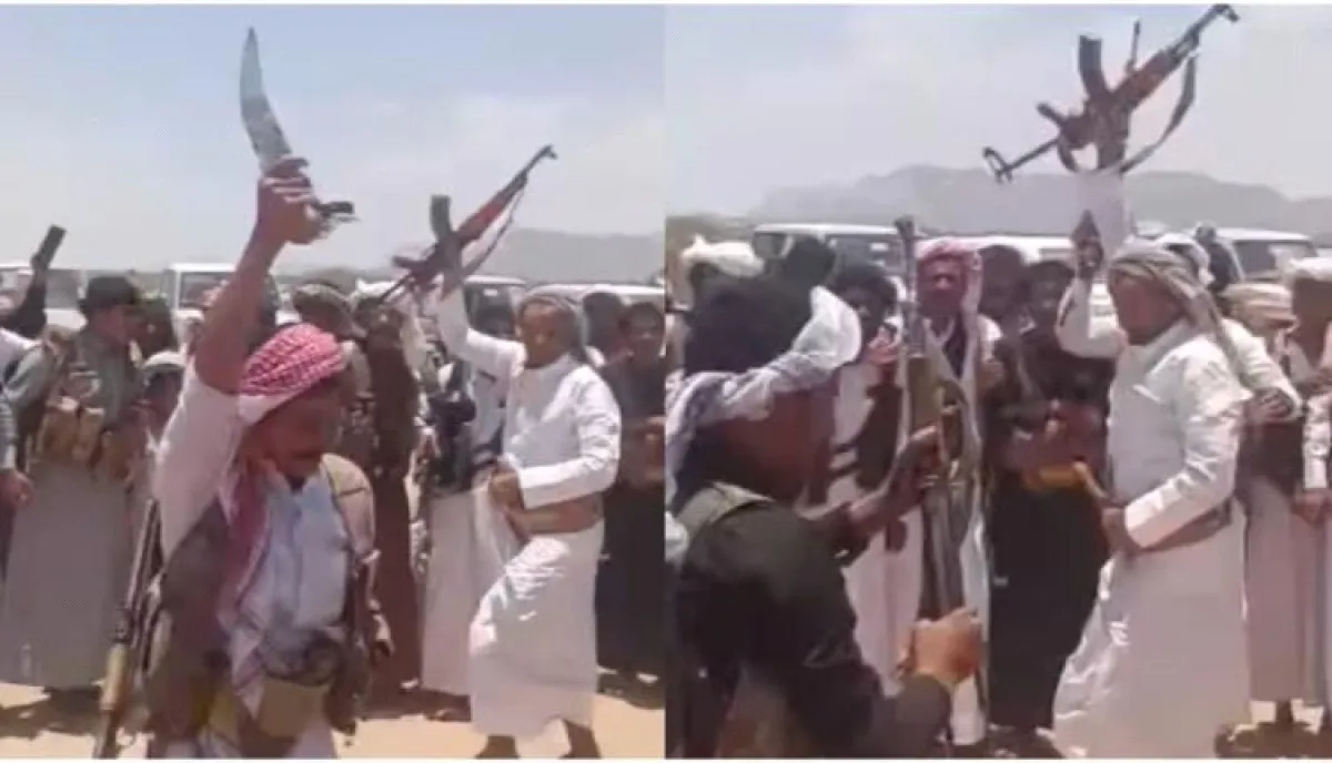 نكف قبلي يجبر الحوثي على التراجع.. استقبال حاشد للشيخ الحزمي في الجوف بعد إفراج انتُزع بالقوة