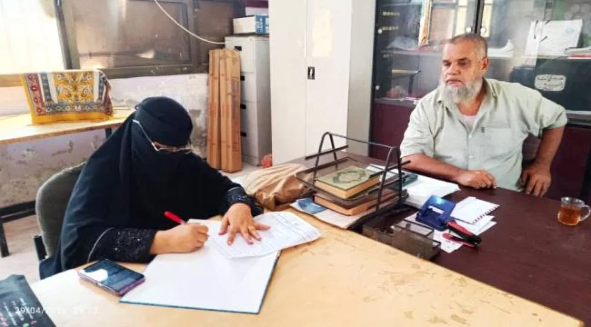 زيارة توجيهية لمدرسة 30 نوفمبر لتعزيز جودة اختبارات الصف التاسع