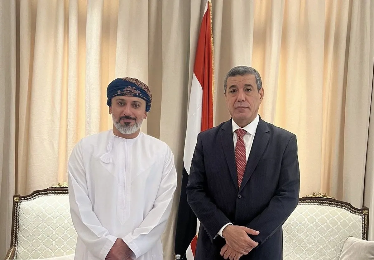 مباحثات يمنية عمانية تتناول سبل تعزيز التنسيق المشترك