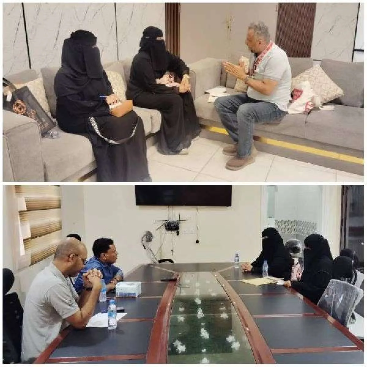 رئيسة اللجنة الوطنية للمرأة بساحل حضرموت تزور منظمة فريدريش الألمانية ومؤسستي استجابة وائتلاف الخير لبحث تعزيز الشراكة