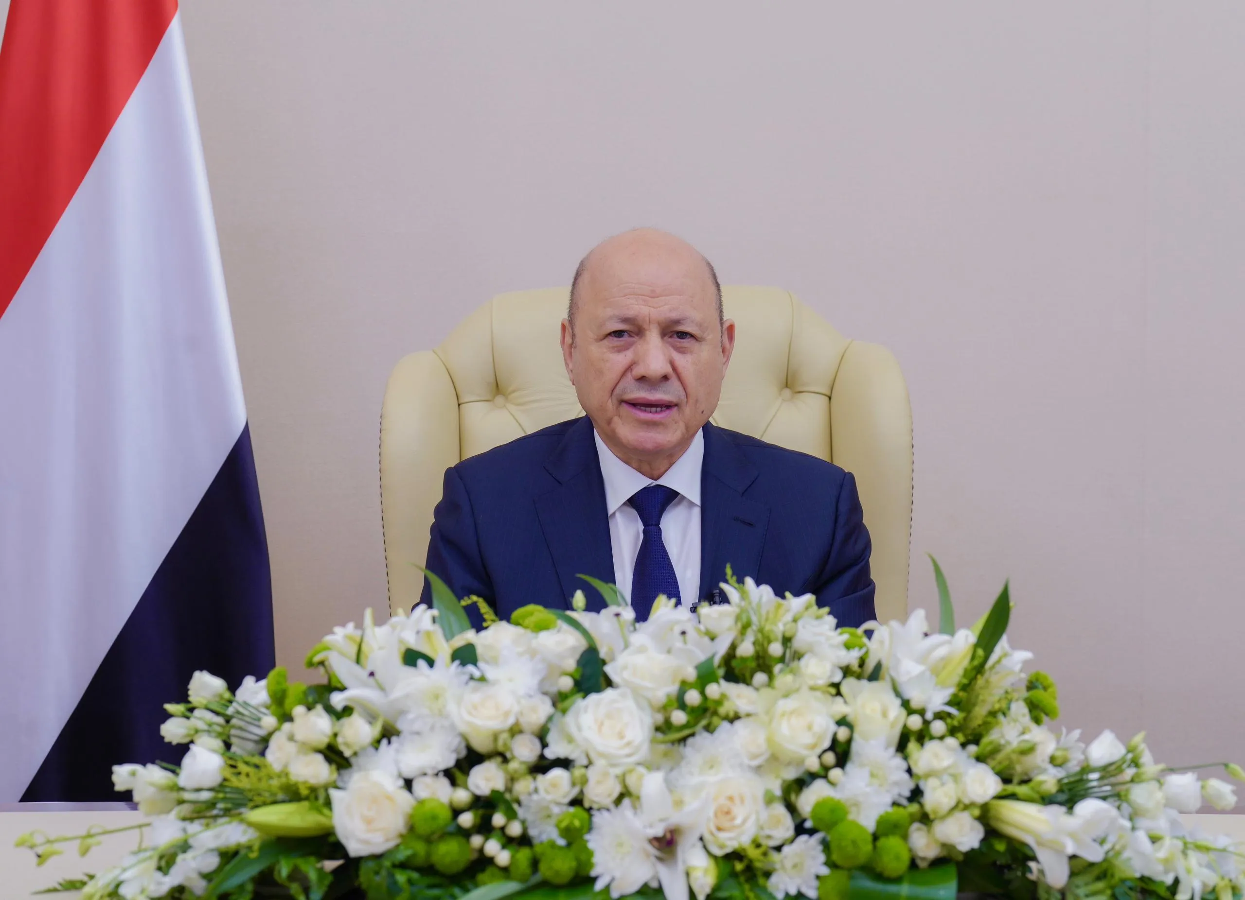 الرئيس العليمي يخاطب عمال اليمن في يوم عيدهم