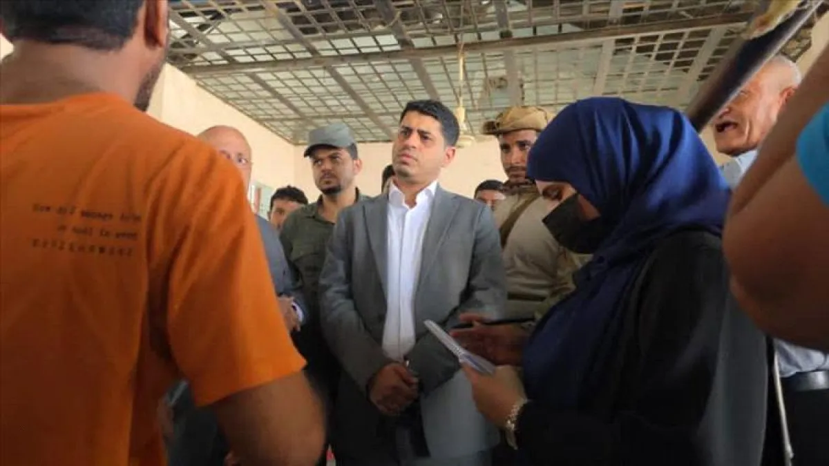 وزير حقوق الإنسان يطّلع على أوضاع النزلاء في السجن المركزي بعدن