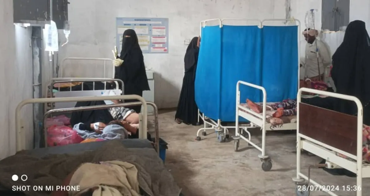 الصحة العالمية: أكثر من 3 آلاف إصابة بالكوليرا في اليمن و3 وفيات خلال ثلاثة أشهر