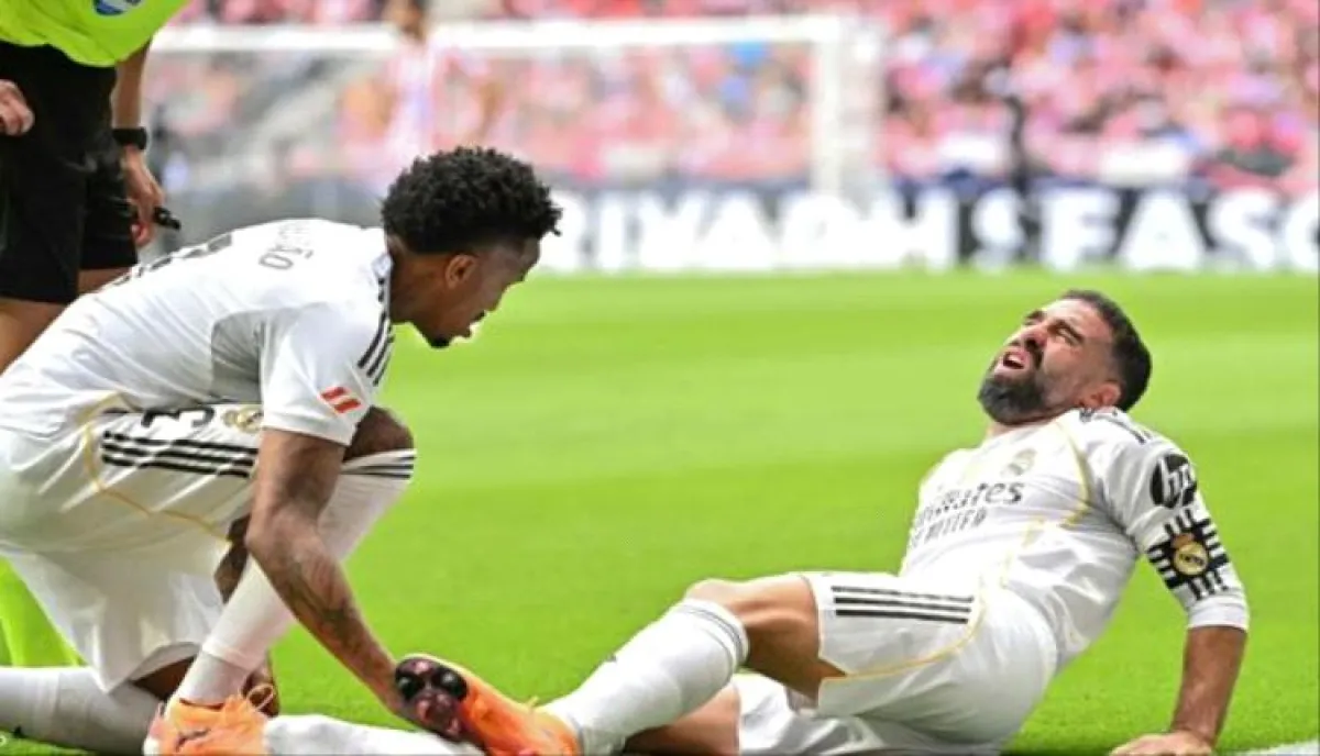 إصابة داني كارفاخال تحرم ريال مدريد من مدافعه أمام إسبانيول