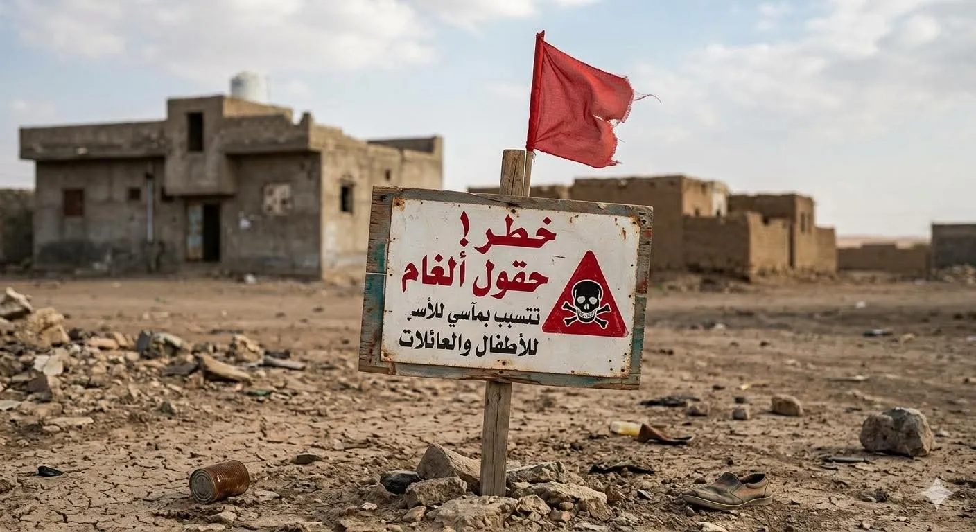 إصابة 4 أطفال أشقاء بانفجار لغم أرضي زرعه الحوثيون شرقي الحديدة