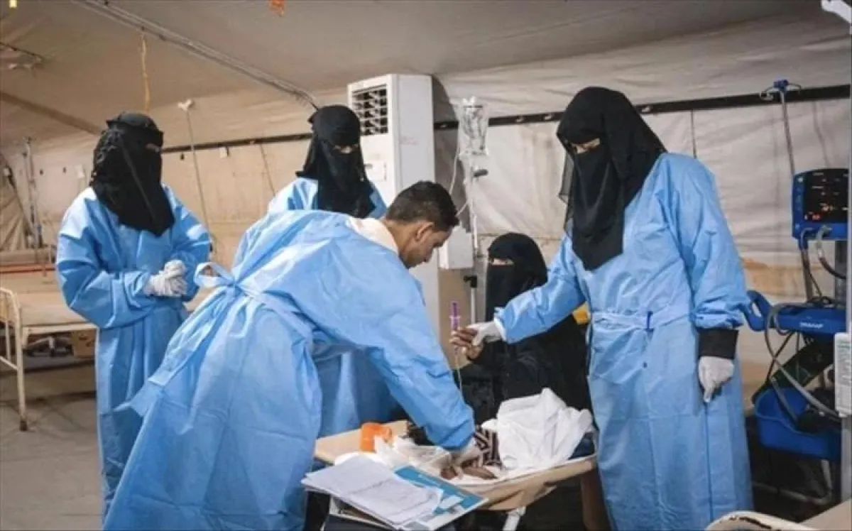 الصحة العالمية: أكثر من 3 آلاف إصابة بالكوليرا في اليمن
