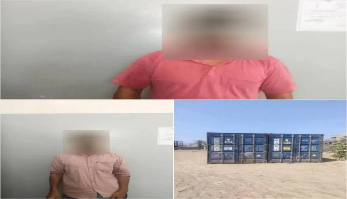 شرطة العريش تستعيد حاويتين مسروقتين وتضبط متورطين في القضية