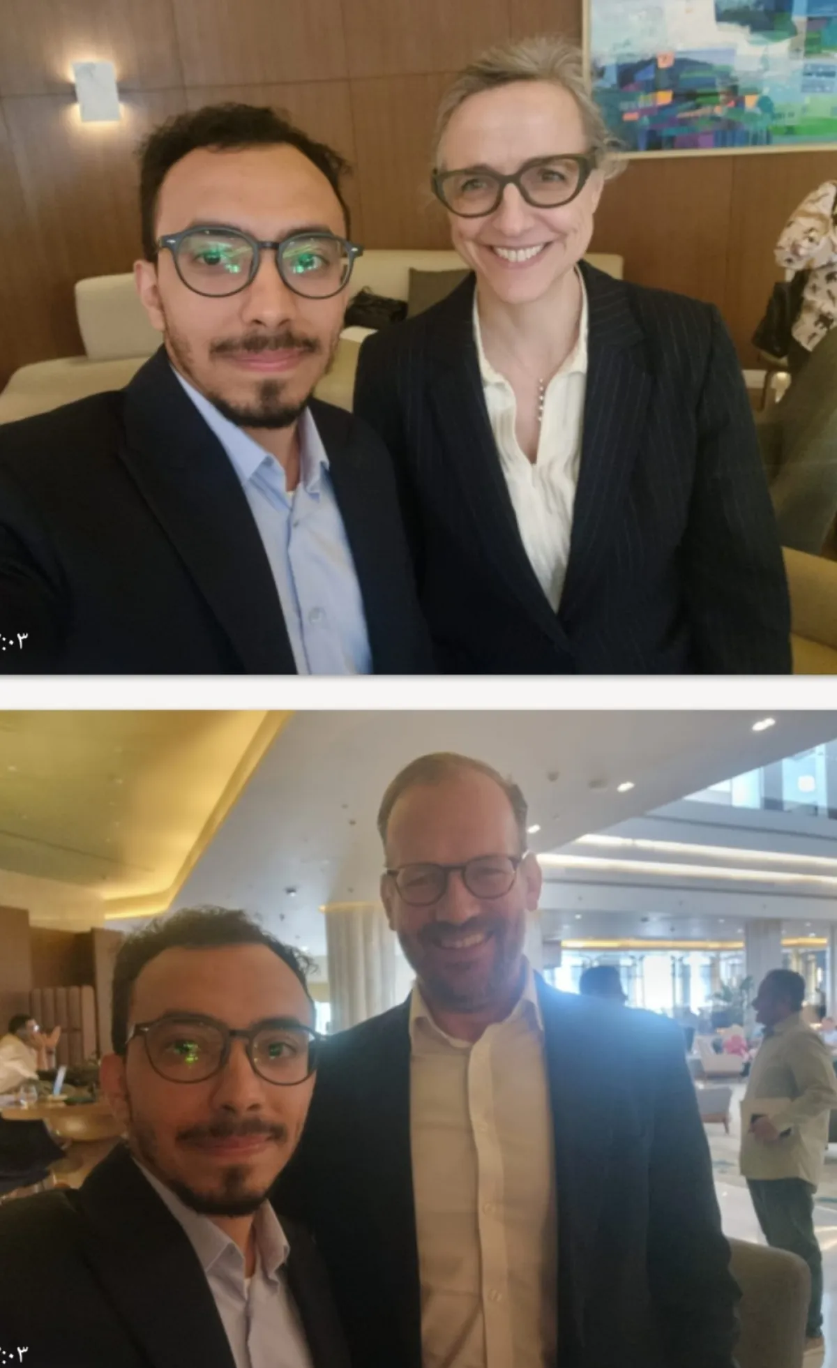 الأمين العام لائتلاف الشباب اليمني للسلام مصطفى منصر يلتقي مسؤولين في مكتب المبعوث الأممي إلى اليمن