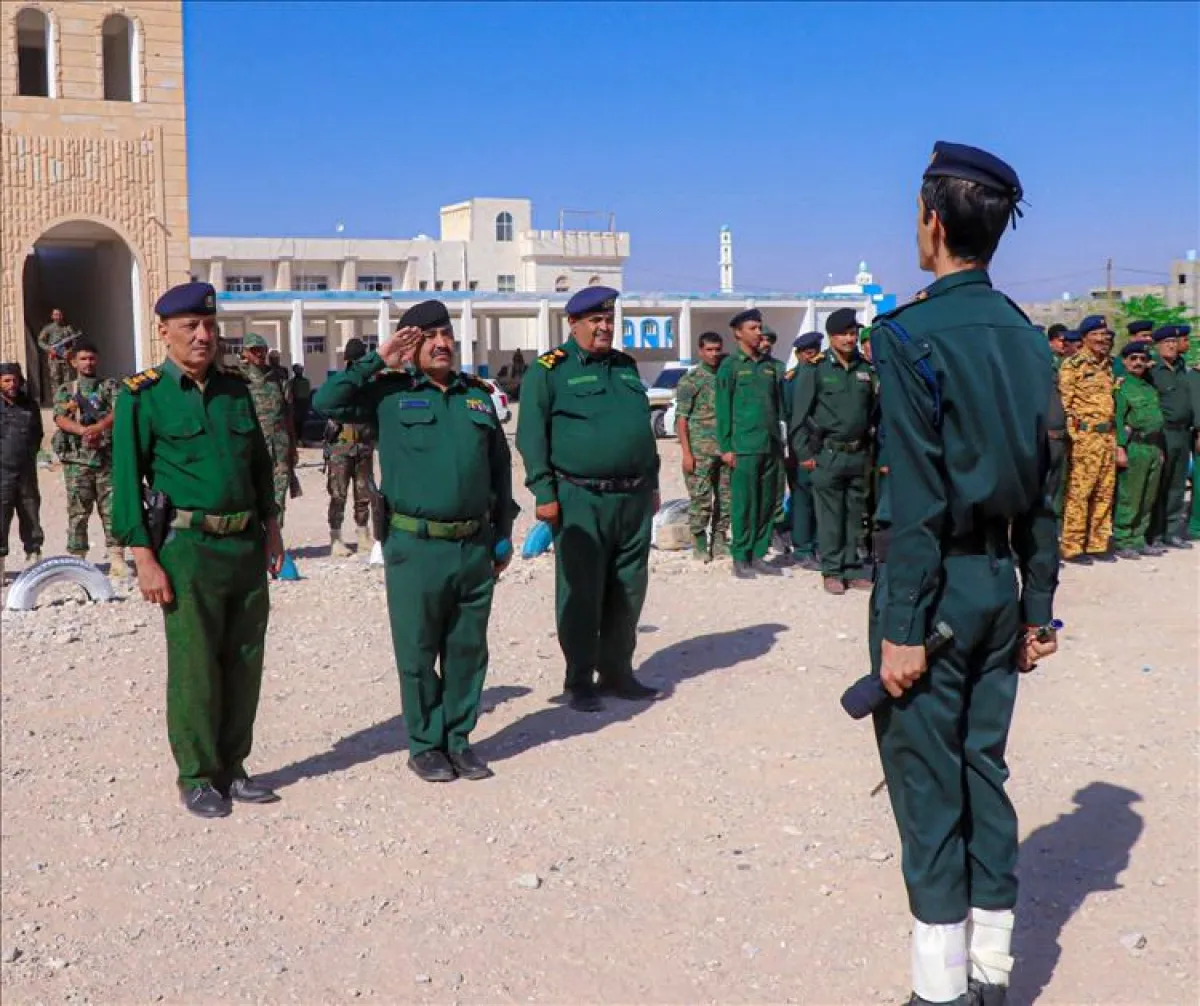 العميد النسي يتفقد جاهزية شرطة شبوة ويؤكد الحزم في مواجهة أي تهديدات أمنية