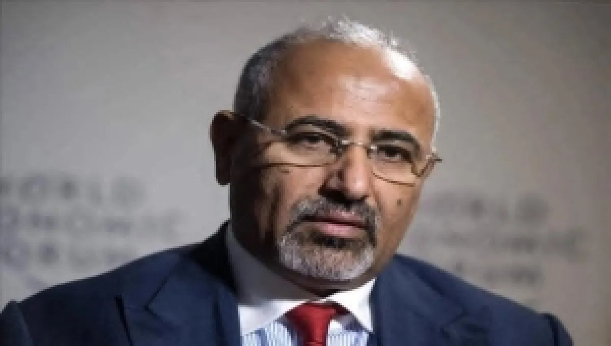الزبيدي يجدد تمسكه بخيار الانفصال ويقول إن الشرعية تمنحها "الإرادة الشعبية"
