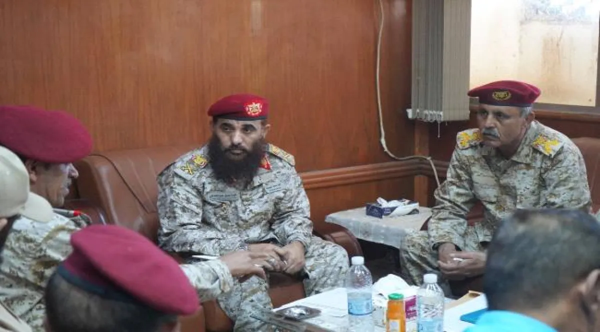 عدن: تسليم واستلام بين قائد المنطقة العسكرية الرابعة السلف والخلف 