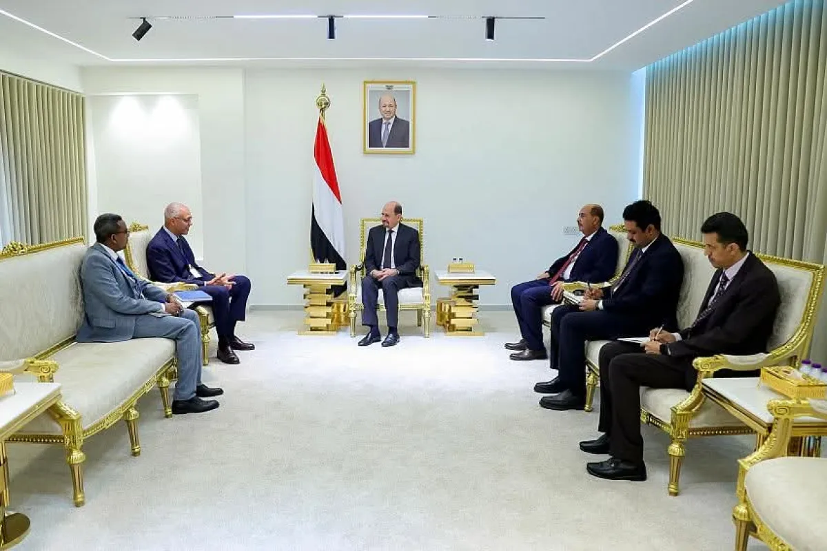 رئيس الوزراء وزير الخارجية يستقبل في عدن المنسق المقيم للأمم المتحدة
