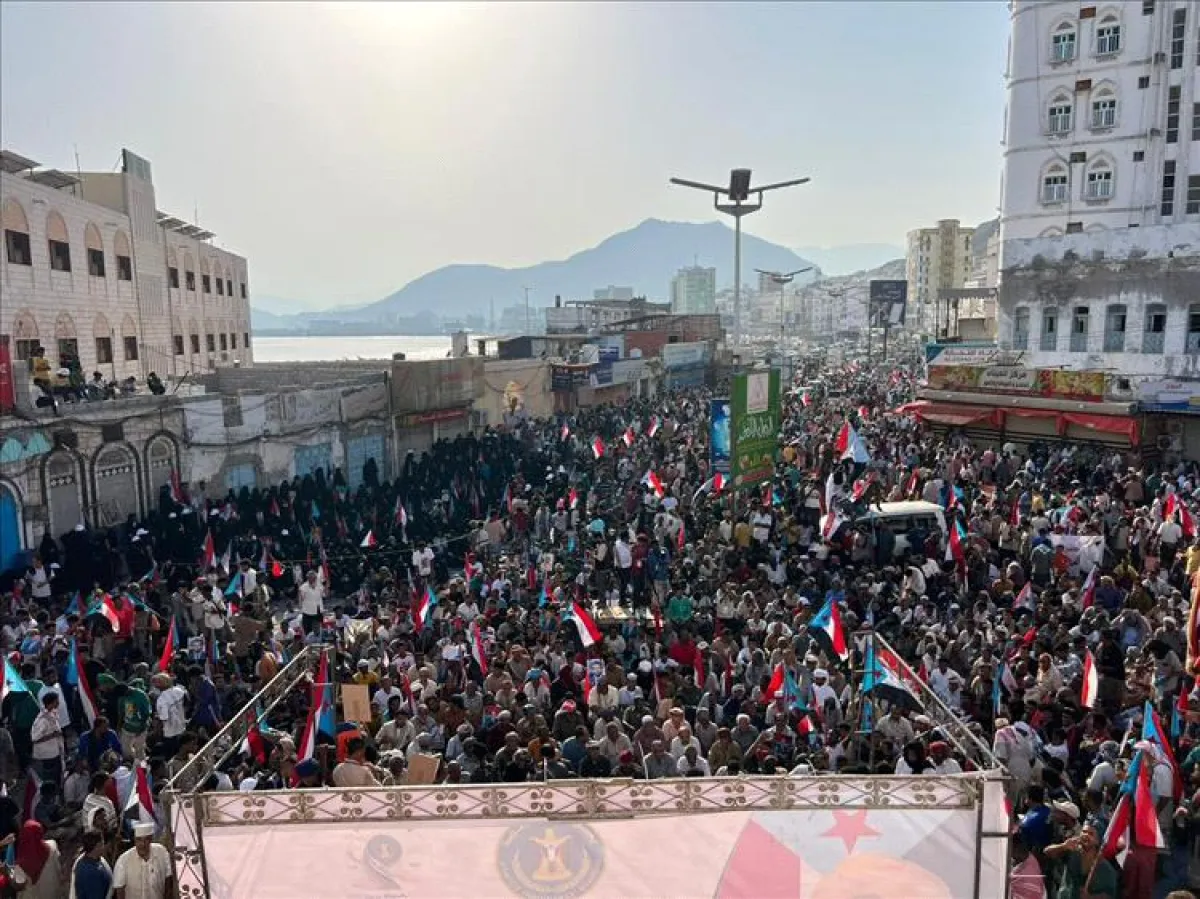 تظاهرة في المكلا تطالب بانفصال الجنوب