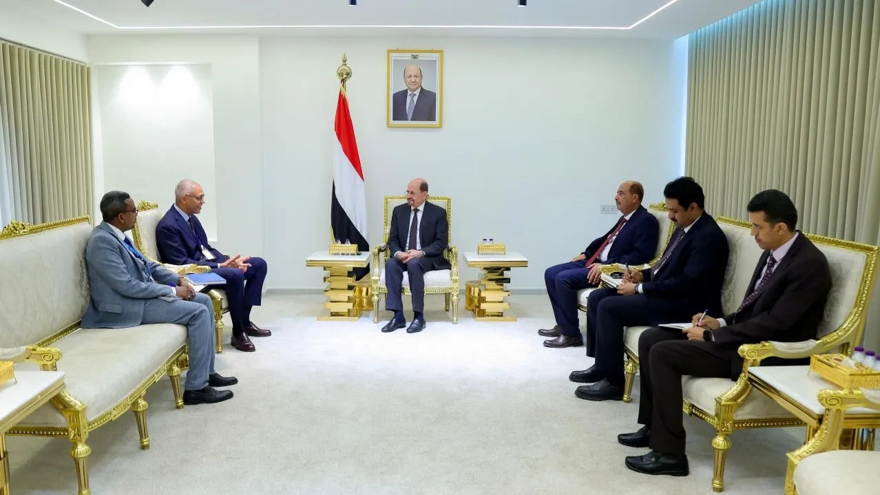 رئيس الوزراء وزير الخارجية يستقبل في عدن المنسق المقيم للأمم المتحدة