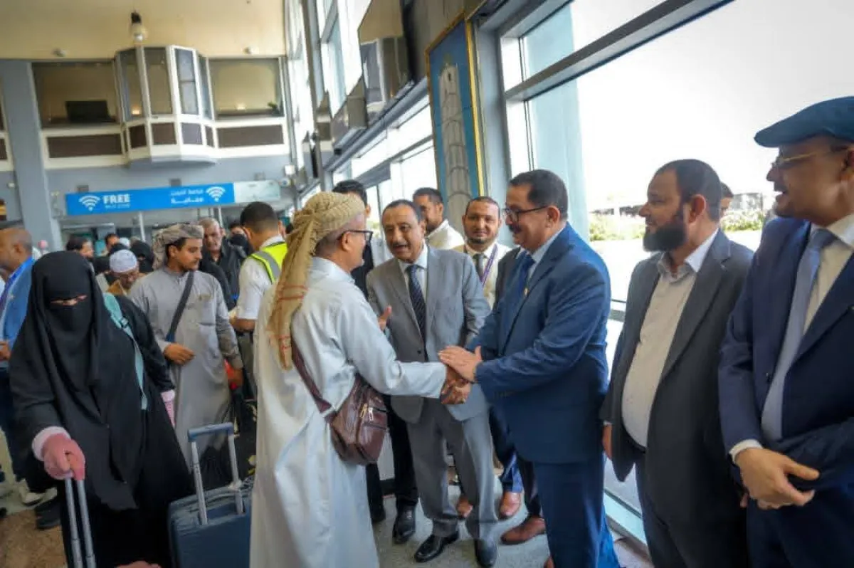 تدشين أولى رحلات نقل الحجاج عبر مطار عدن ضمن خطة تشغيلية لنقل نحو 8 آلاف حاج جواً
