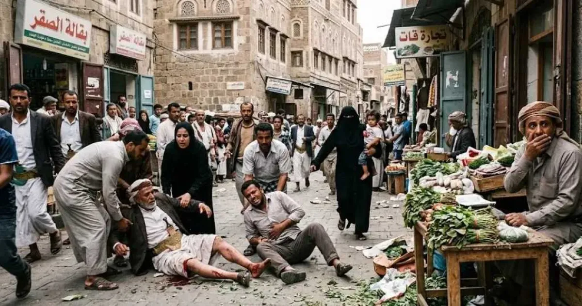 إطلاق نار عشوائي بـ”إب” يُصيب مواطنين اثنين.. وبائع قات يثير الرعب