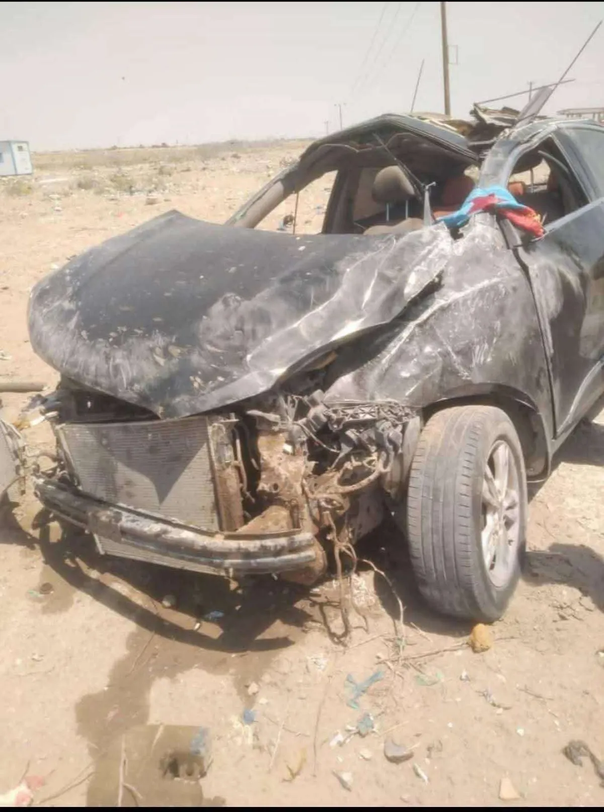 حادث مروري في لحج يسفر عن وفاة شخص وإصابة آخر أثناء عودتهما من عدن