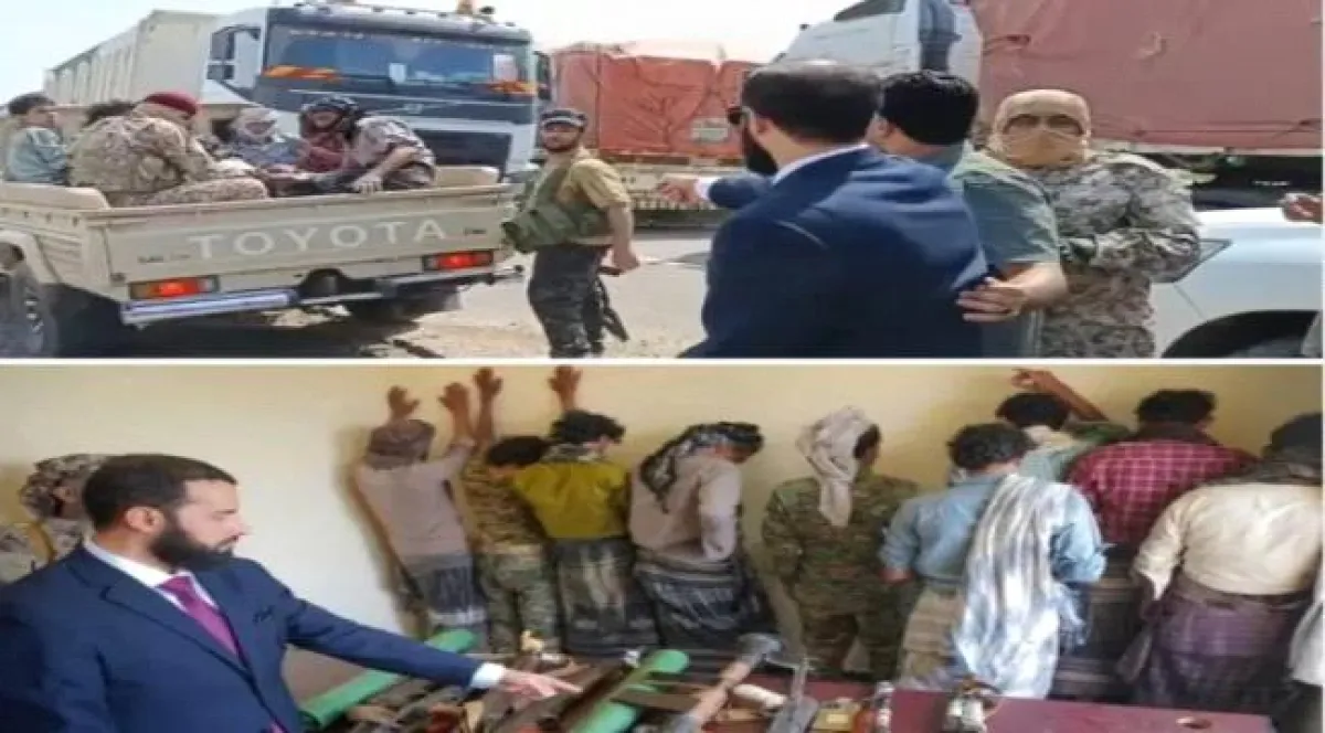 تفاصيل العملية الأمنية التي قادها محافظ أبين للقبض على نقطة جبايات