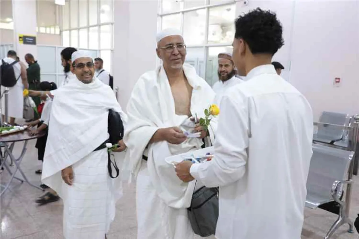 تدشين أولى رحلات تفويج الحجاج من مطار سيئون الدولي إلى جدة