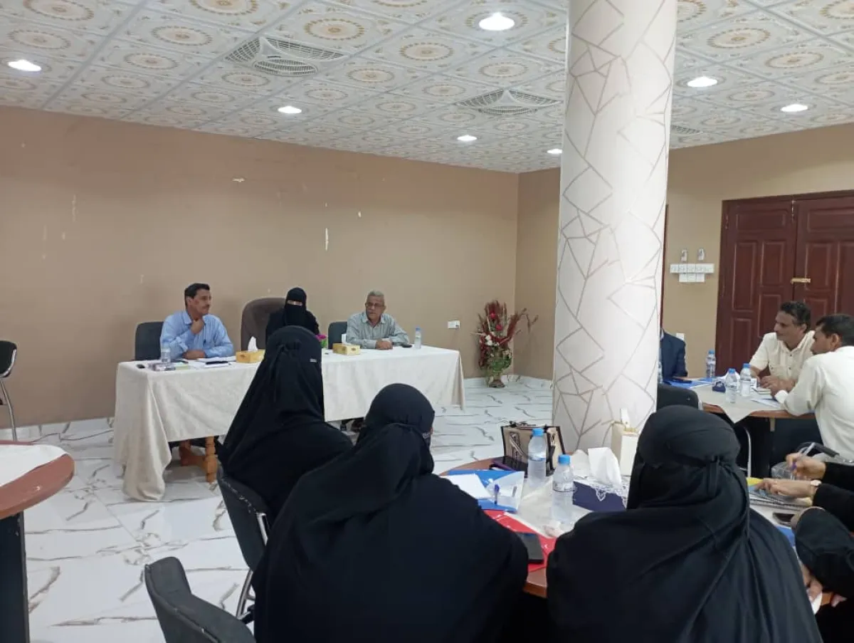 اللجنة الوطنية للمرأة بساحل حضرموت تنظم ورشة عمل للفريق المحوري للمتابعة والتقييم والخطة من منظور النوع الاجتماعي 