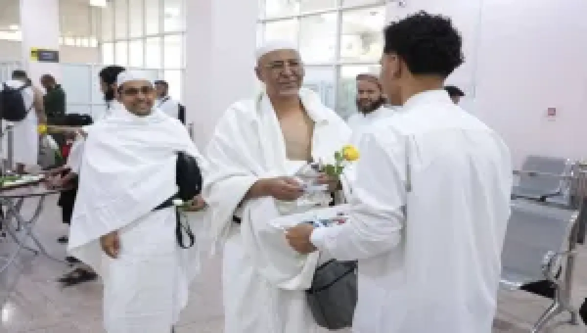تدشين أولى رحلات تفويج الحجاج اليمنيين من مطار سيئون الدولي إلى جدة