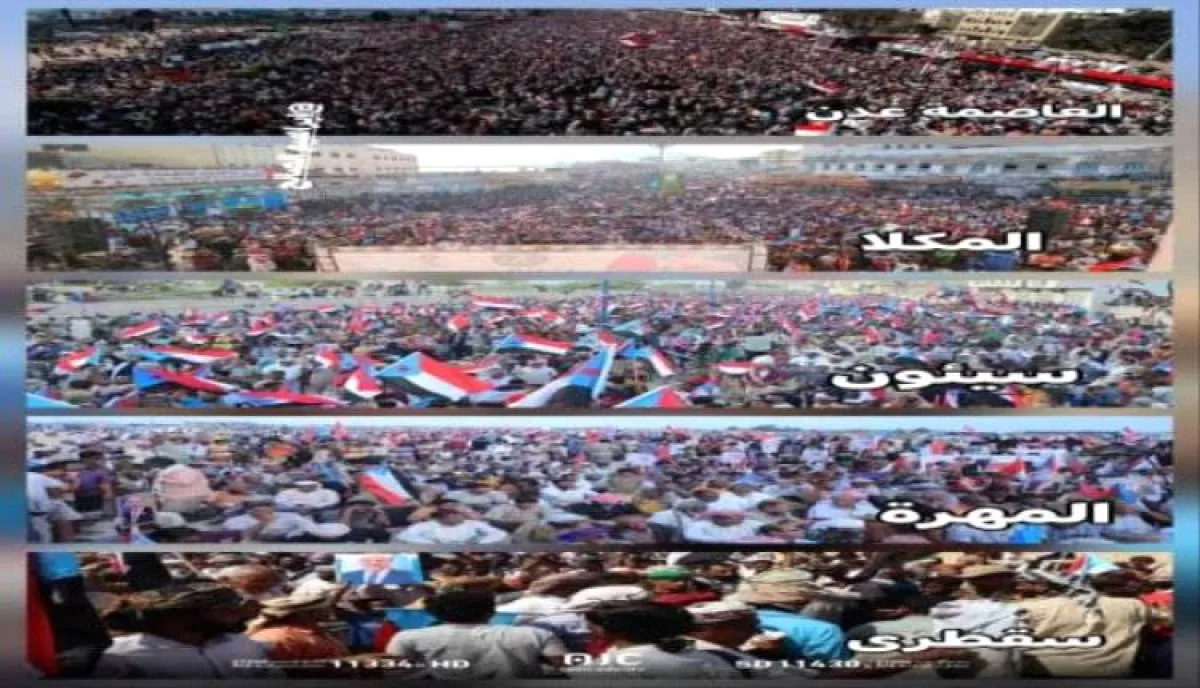 اليزيدي: المليونيات في ذكرى 4 مايو تؤكد تمسك الجنوبيين بمشروعهم الوطني